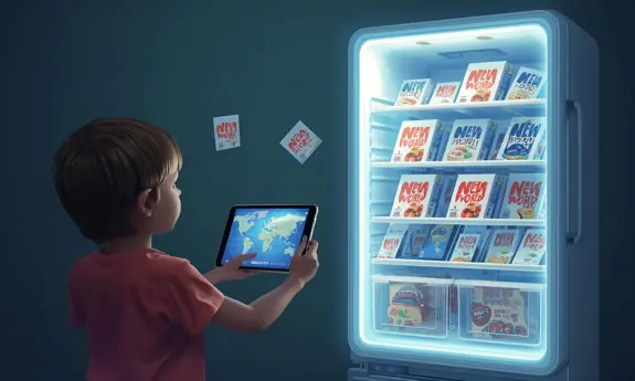 ‘디지털 냉장고 효과’ — 아이의 창작물이 저장만 되고 소비되지 않을 때